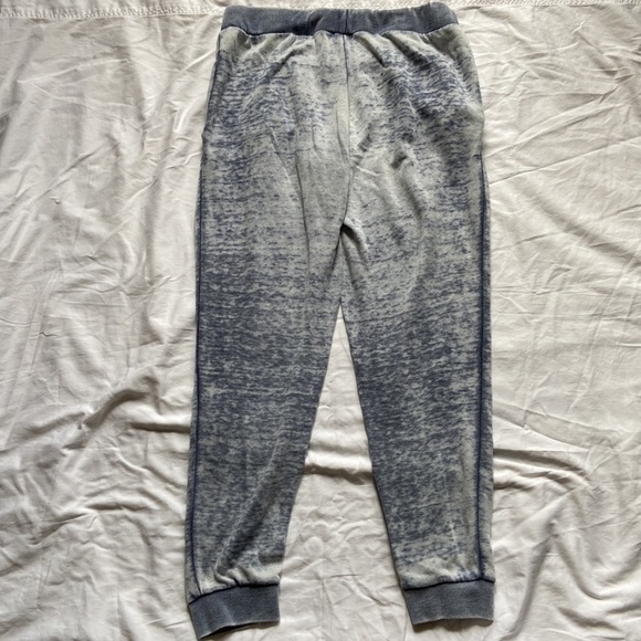 𝅺chicka-d U of I Distressed Sweat Pants Blue Sz M - Picture 4 of 11